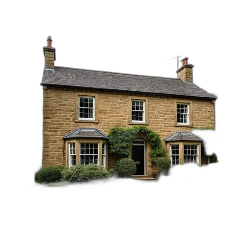 building, 3d render, photorealistic, bedroom transparent PNG cut-out