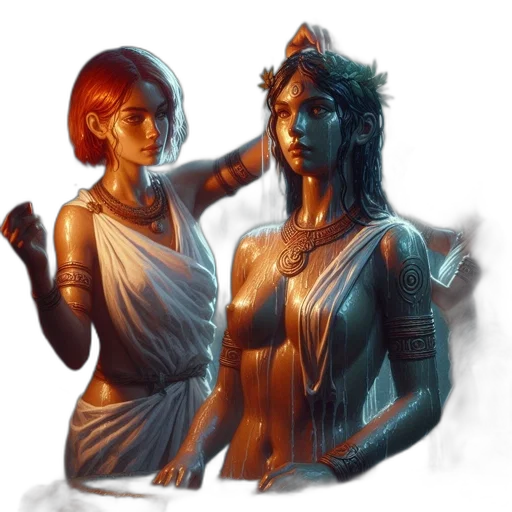 concept art, fantasy art, pixel art, comic book art transparent PNG cut-out