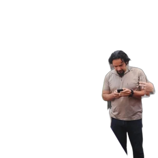jacket, staff, hair, weapon transparent PNG cut-out