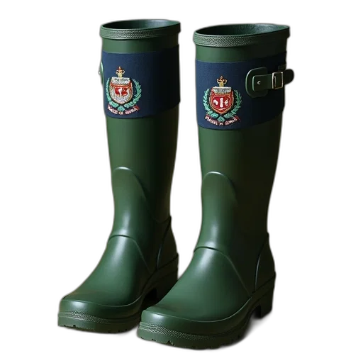 rubber, knee, wellingtons, military transparent PNG cut-out