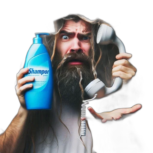 bottle, hair, creature, animal transparent PNG cut-out