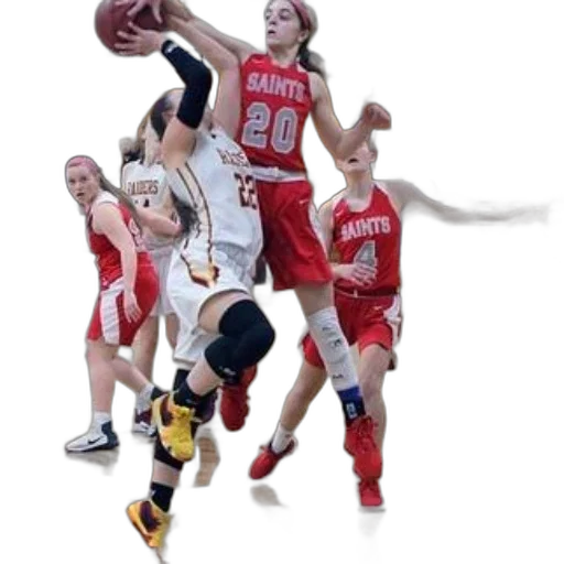 basketball, game, progress, players transparent PNG cut-out