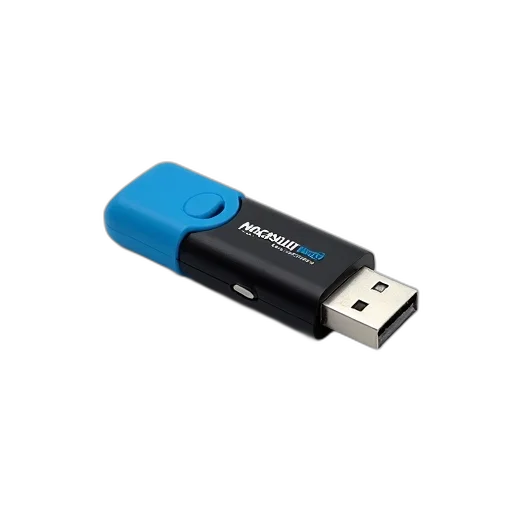 black, blue, usb, flash transparent PNG cut-out