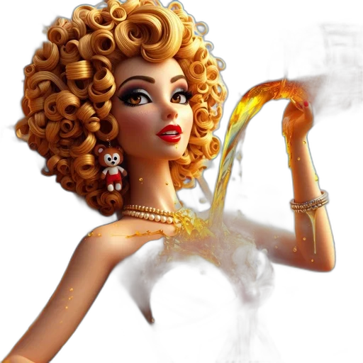 jewelry, staff, dress, concept art transparent PNG cut-out