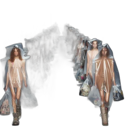 dress, jacket, concept art, 3d render transparent PNG cut-out