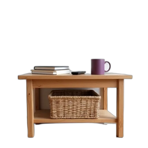 furniture, 3d render, wooden, table transparent PNG cut-out