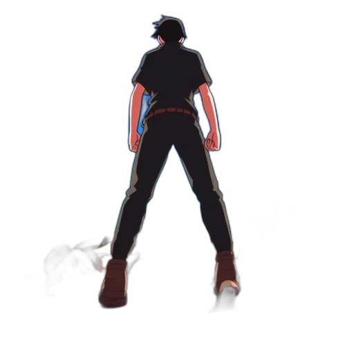 staff, jacket, weapon, creature transparent PNG cut-out