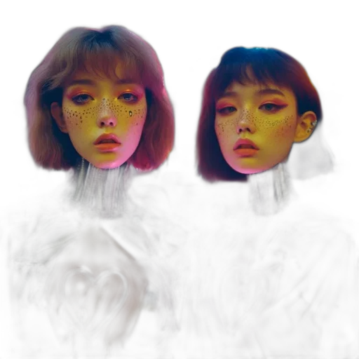 face, mask, creature, robot transparent PNG cut-out