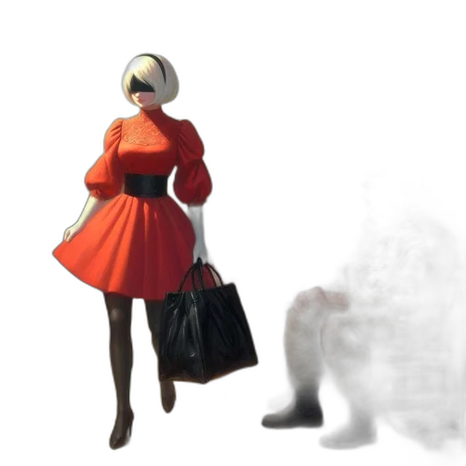 dress, animal, robot, creature transparent PNG cut-out
