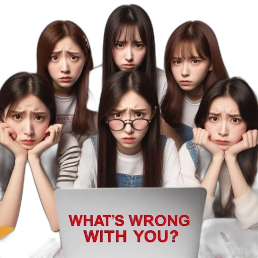five, young, women, dressed transparent PNG cut-out