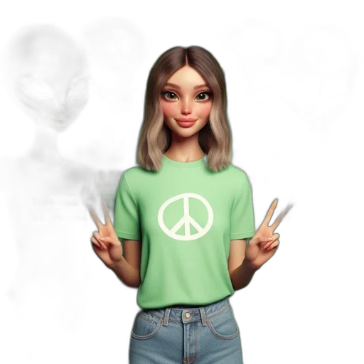 staff, face, jewelry, cartoon transparent PNG cut-out