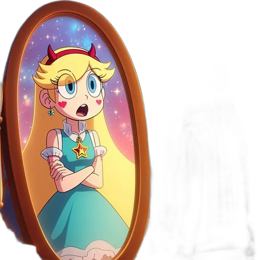 dress, crown, staff, face transparent PNG cut-out