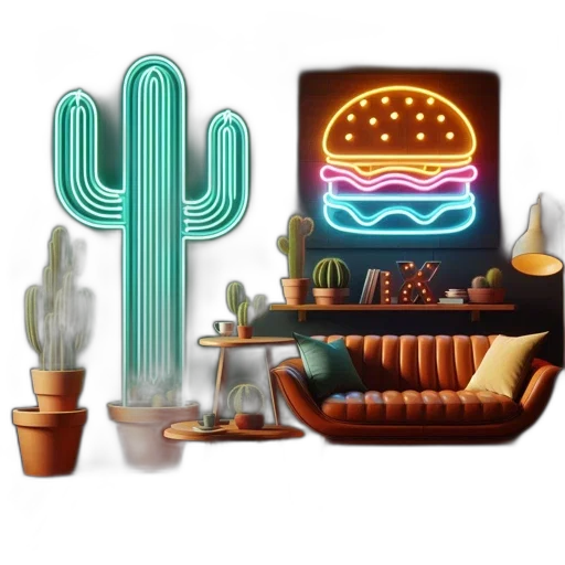 food, furniture, hat, vaporwave transparent PNG cut-out