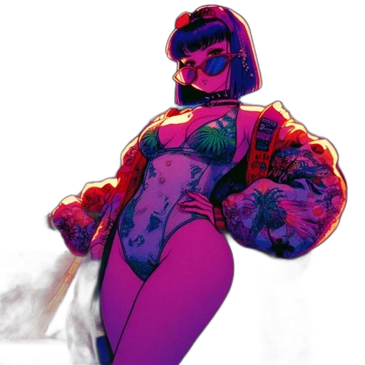 robot, jacket, dress, concept art transparent PNG cut-out