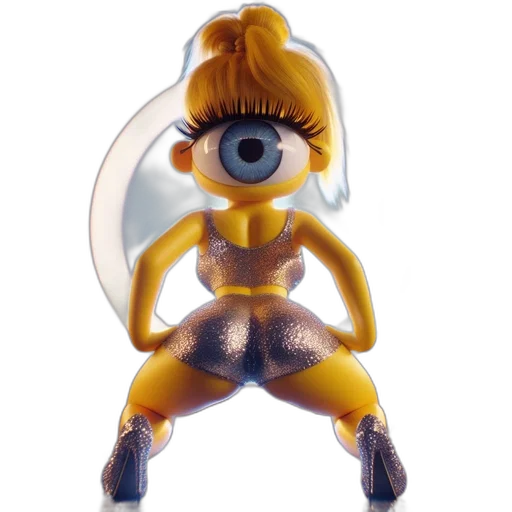 robot, creature, mask, 3d render transparent PNG cut-out