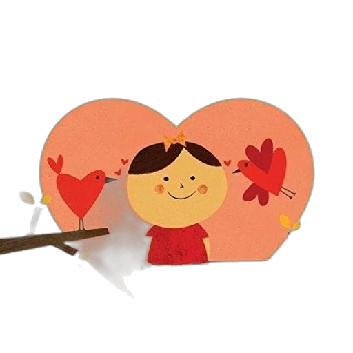 cartoon, concept art, 3d render, red transparent PNG cut-out