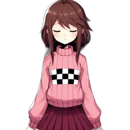 jacket, dress, hair, hat transparent PNG cut-out