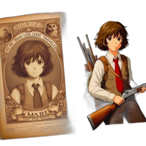 weapon, concept art, anime, comic book art transparent PNG cut-out