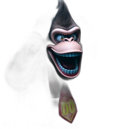 mask, creature, staff, face transparent PNG cut-out