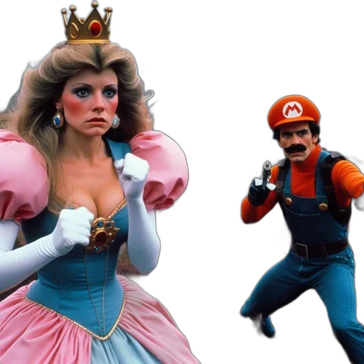 crown, concept art, princess, mario transparent PNG cut-out