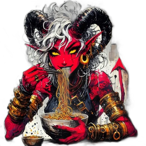 mask, food, dragon, fantasy art transparent PNG cut-out