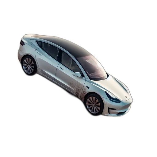 car, 3d render, concept art, photorealistic transparent PNG cut-out
