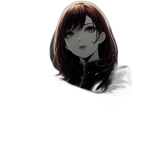 hair, face, mask, creature transparent PNG cut-out