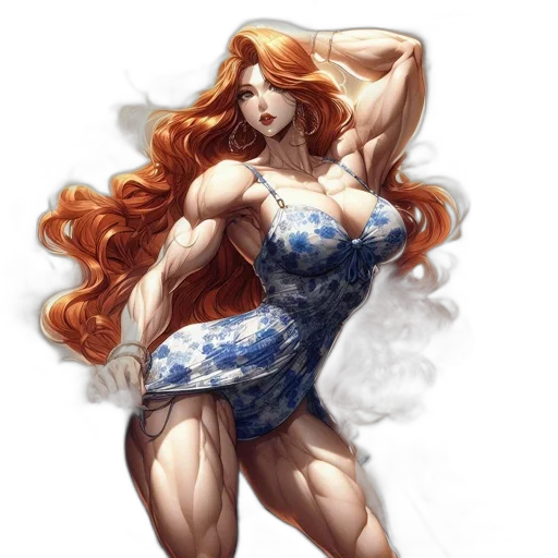 dress, fantasy art, concept art, comic book art transparent PNG cut-out