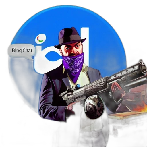 weapon, hat, staff, robot transparent PNG cut-out