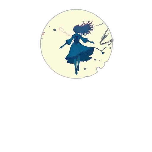 staff, umbrella, dress, hat transparent PNG cut-out