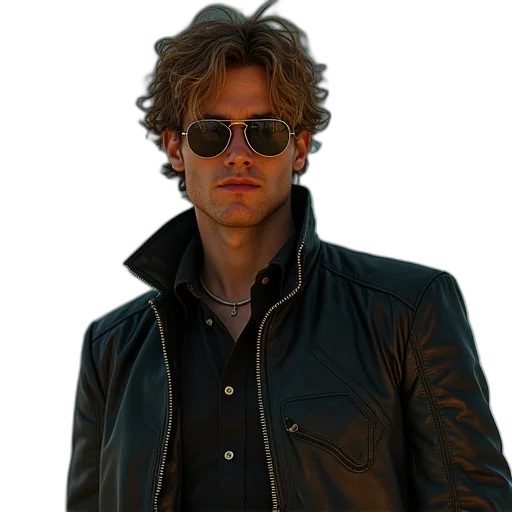 jacket, staff, photorealistic, alex transparent PNG cut-out