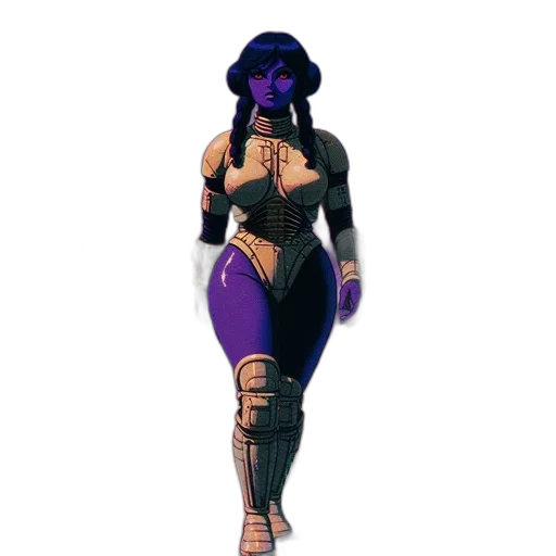 mask, dress, staff, weapon transparent PNG cut-out