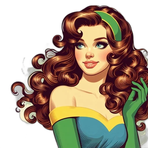 comic book art, fantasy art, cartoon, pixel art transparent PNG cut-out
