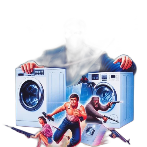 vaporwave, concept art, 3d render, photorealistic transparent PNG cut-out