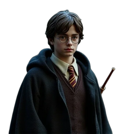 staff, jacket, weapon, face transparent PNG cut-out