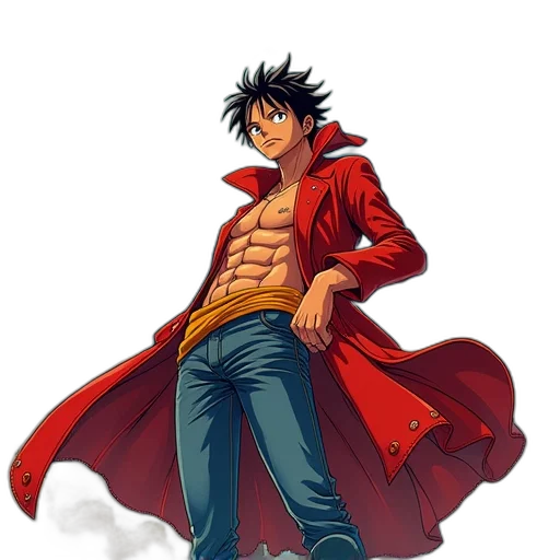 jacket, concept art, comic book art, anime transparent PNG cut-out