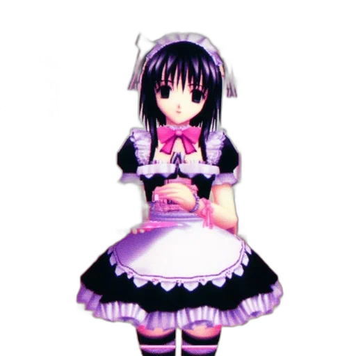 dress, robot, staff, creature transparent PNG cut-out