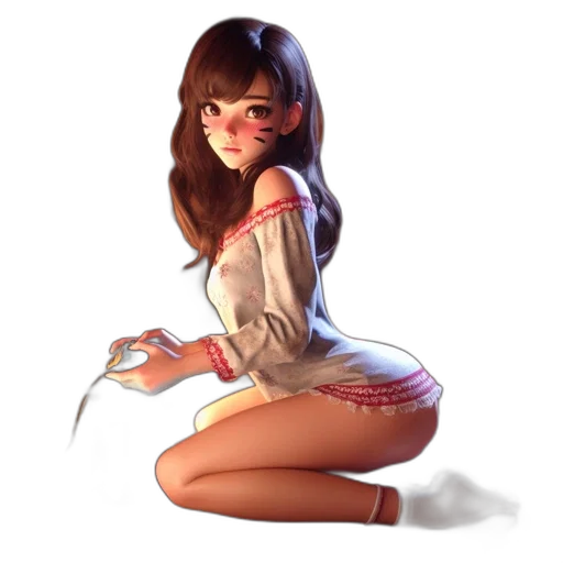 dress, staff, robot, weapon transparent PNG cut-out