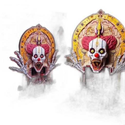 mask, jewelry, concept art, fantasy art transparent PNG cut-out