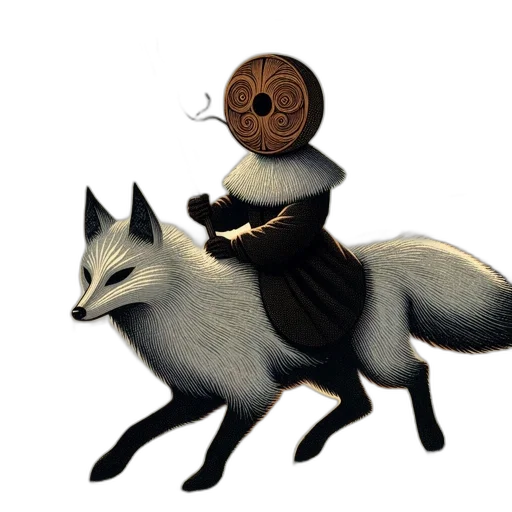 animal, staff, creature, hat transparent PNG cut-out