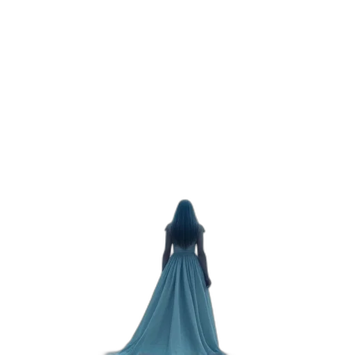 dress, sword, umbrella, creature transparent PNG cut-out