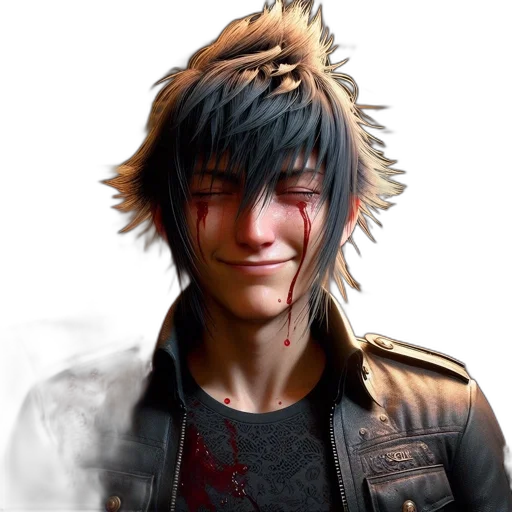 jacket, face, mask, concept art transparent PNG cut-out