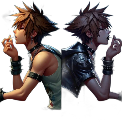 jacket, concept art, pixel art, 3d render transparent PNG cut-out