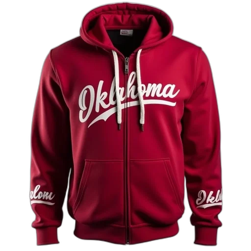 jacket, red, men, oklahoma transparent PNG cut-out