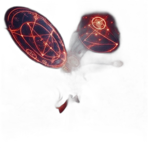 umbrella, flower, staff, robot transparent PNG cut-out