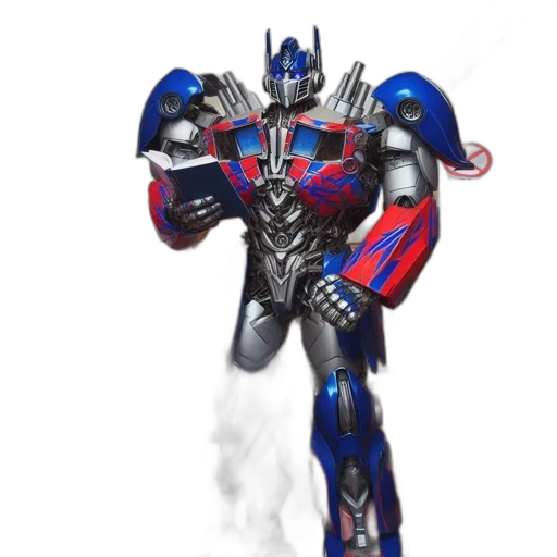 robot, weapon, concept art, 3d render transparent PNG cut-out