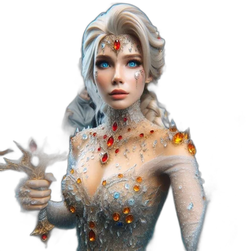 fantasy art, concept art, 3d render, comic book art transparent PNG cut-out