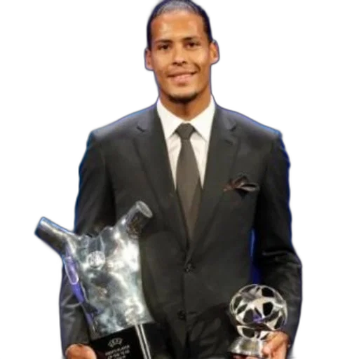 man, suit, holds, two transparent PNG cut-out