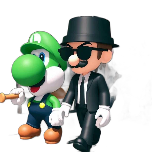 hat, staff, concept art, 3d render transparent PNG cut-out