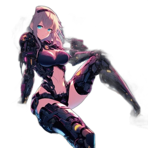 robot, weapon, sword, dress transparent PNG cut-out